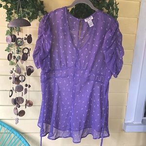 MKM Designs Y2K Butterfly Tunic